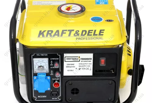 Фото 1- Бензиновый генератор Kraft&Dele KD109Z