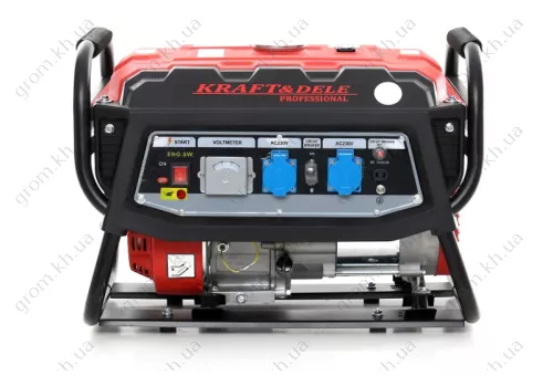 Фото 1- Бензиновый генератор Kraft&Dele KD136