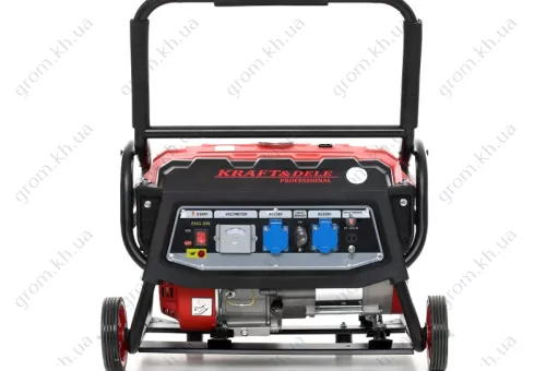 Фото 1- Бензиновый генератор Kraft&Dele KD138