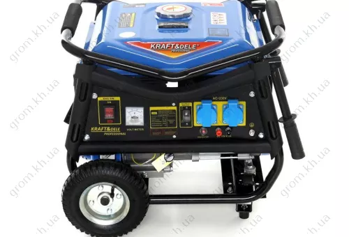 Фото 1- Бензиновий генератор Kraft&Dele KD142