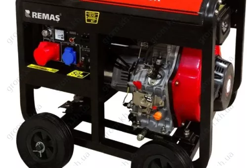 Фото 1- Дизельний генератор REMAS 8500ME-3