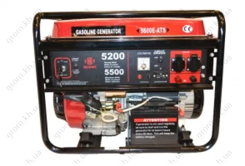 Фото 1- Бензиновый генератор WEIMA 5500 с автоматикой