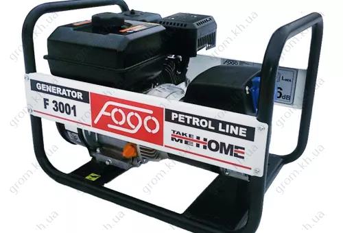 Фото 1- Генератор бензиновый Fogo F 3001