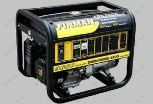 Фото 1- Бензиновий генератор Firman FPG3800
