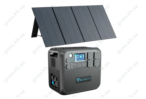 Фото 1- Комплект сонячного генератора Bluetti AC200MAX+PV350