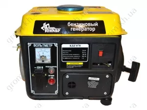 Фото 1- Бензиновый генератор Кентавр КБГ 078