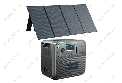 Фото 1- Комплект сонячного генератора Bluetti AC200P+PV350