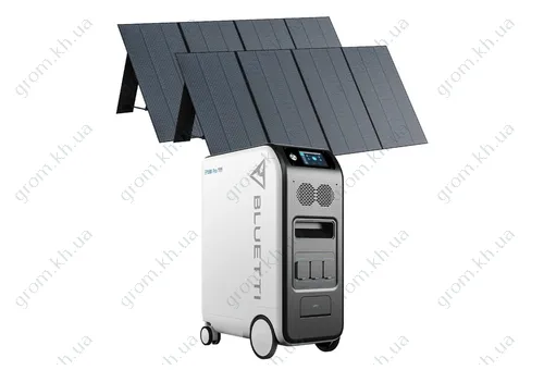 Фото 1- Комплект сонячного генератора Bluetti EP500PRO+2*PV350