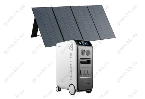 Фото 1- Комплект сонячного генератора Bluetti EP500+PV350