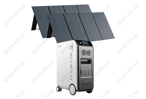 Фото 1- Комплект сонячного генератора Bluetti EP500+2*PV350