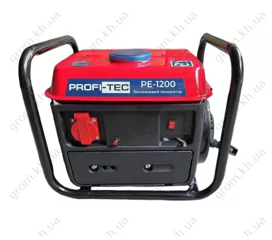 Фото 1- Генератор бензиновый Profi-tec PE-1200G (1200 Вт)