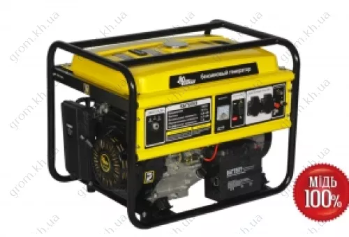 Фото 1- Бензиновый генератор Кентавр КБГ605Э