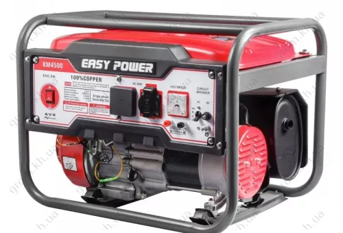 Фото 1- Бензиновый генератор Easy Power KM4500