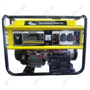 Фото 1- Бензиновый генератор Кентавр КБГ 505 Э