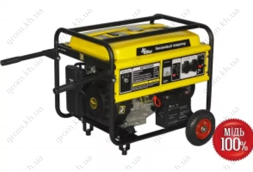 Фото 1- Бензиновий генератор Кентавр КБГ505ЕКР