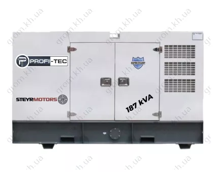 Фото 1- Дизельный генератор Profi-tec SDSG375-3 Power MAX (375 кВА/300 кВт, двигатель STEYR MOTORS, Austria)