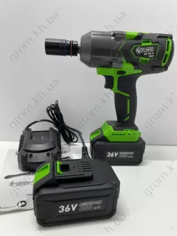 Фото 1- Акумуляторний гайковерт ударний Flinke АГ-36-6 PRO