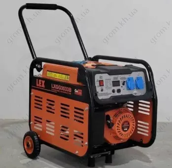 Фото 1- Генератор бензиновий LEX LXGG 3033B