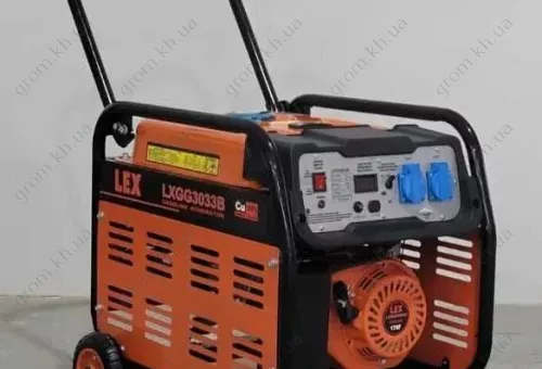 Фото 1- Генератор бензиновий LEX LXGG 3033B