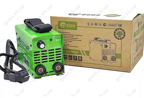 Фото 1- Зварювальний інвертор Edon ECO MINI 250