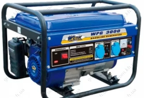 Фото 1- Бензиновый генератор Werk WPG 3000
