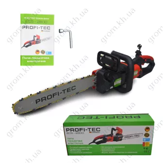 Фото 1- Електрична ланцюгова пилка PROFI-TEC ECS-2800