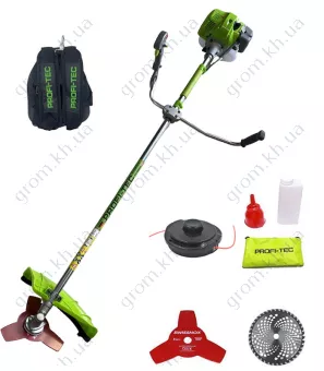 Фото 1- Бензотриммер PROFI-TEC PT-5200 PRO