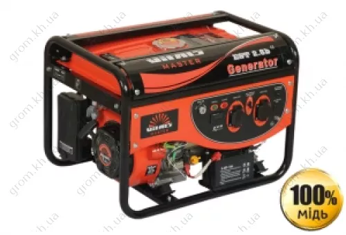 Фото 1- Бензиновый генератор Vitals Master EST 2,8b