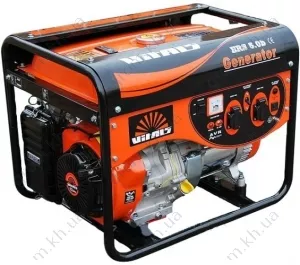 Фото 1- Бензиновый генератор Vitals ERS 5,0b