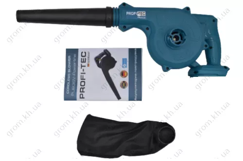 Фото 1- Акумуляторна повітродувка PROFI-TEC PUB36V POWERLine (аналог Makita DUB185Z) (без акумулятора та зарядного)