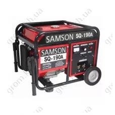 Фото 1- Бензиновий генератор Samson SQ-190A (зварювальний), струм 190А
