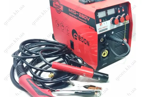 Фото 1- Сварочный полуавтомат Edon MIG-280V (+MMA)