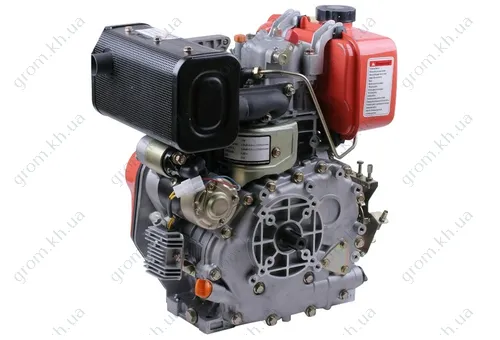 Фото 1- Дизельный двигатель TATA 178FE (под шлицы Ø25 мм) (6 л.с.) с электростартером