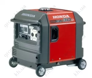 Фото 1- Бензиновый генератор Honda EU 30IS (инверторный)