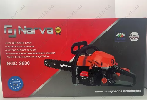Фото 1- Бензопила Narva NGC-3600