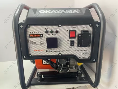 Фото 1- Генератор інверторний бензиновий Okayama РТ-3500IO