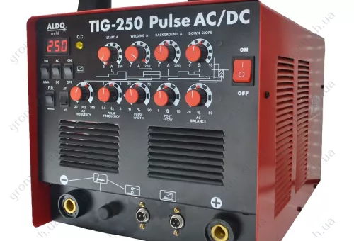 Фото 1- Сварочный аргоновый аппарат ALDO TIG-250 Pulse AC/DC