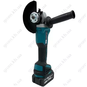 Фото 1- Акумуляторна кутова шліфувальна машина PROFI-TEC DGA-36BL POWERLine (без акумуляторів та зарядних пристроїв, кейс)