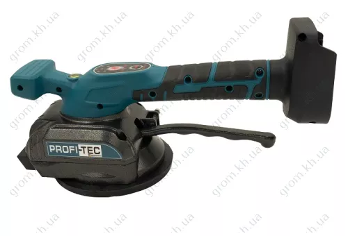 Фото 1- Акумуляторна вібраційна присоска PROFI-TEC VMC-Universal POWERLine (без акумулятора та зарядного пристрою, кейс)