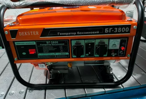 Фото 1- Генератор бензиновий Dekster БГ-3800