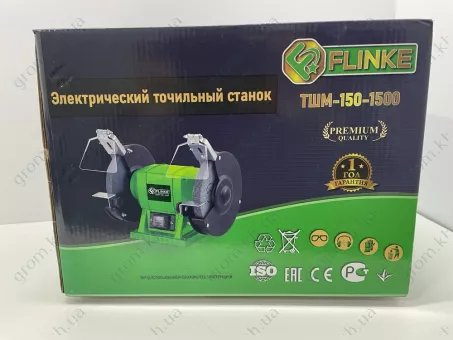 Фото 1- Точило електричне (точильний верстат) Flinke ТШМ-150-1500
