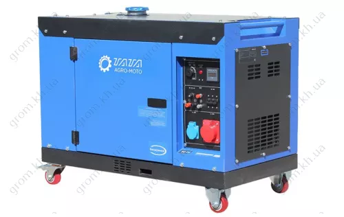 Фото 1- Генератор дизельный TATA JM10000TD 6.5/6.8KW (подогрев топлива) трехфазный, 380V, бесшумный