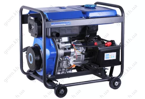 Фото 1- Генератор дизельный TATA JM8500X(E) 6.0/6.5KW (подогрев топлива) однофазный, 220V