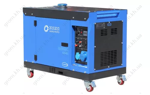 Фото 1- Генератор дизельный TATA JM9000TD 6.0/6.5KW (подогрев топлива) однофазный, 220V, бесшумный