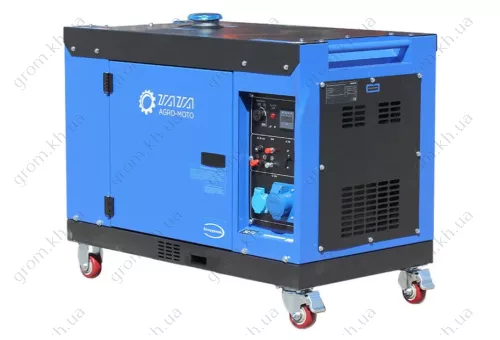 Фото 1- Генератор дизельний TATA JM9000TD 6.0/6.5KW (підігрів палива) однофазний, 220V, безшумний