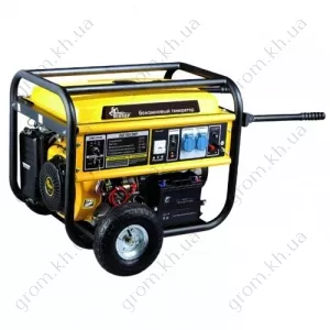 Фото 1- Бензиновый генератор Кентавр БГ505ЭА с контроллером