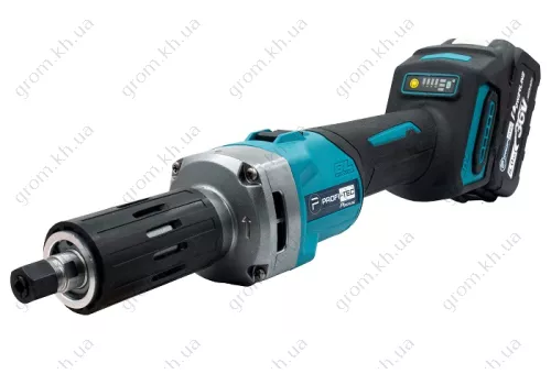 Фото 1- Акумуляторна пряма шліфувальна машина PROFI-TEC PDG36BL POWERLine (без акумулятора та зарядного пристрою)