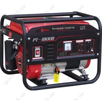 Фото 1- Бензиновый генератор Edon PT-3800D