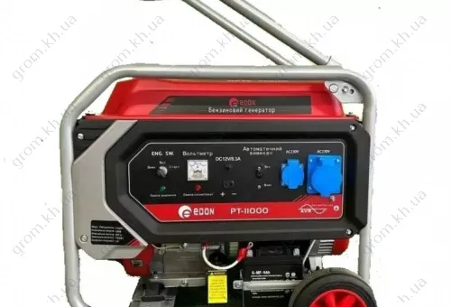 Фото 1- Бензиновый генератор Edon PT-11000