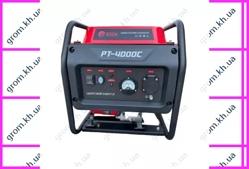 Фото 1- Бензиновый генератор Edon PT-4000C